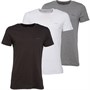 Diesel Herren Drei Pack Jake T-Shirt Mehrfarbig