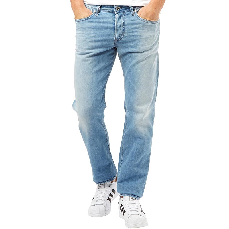 Buy Diesel Mens Buster 0850V Tapered Fit Jeans Blue