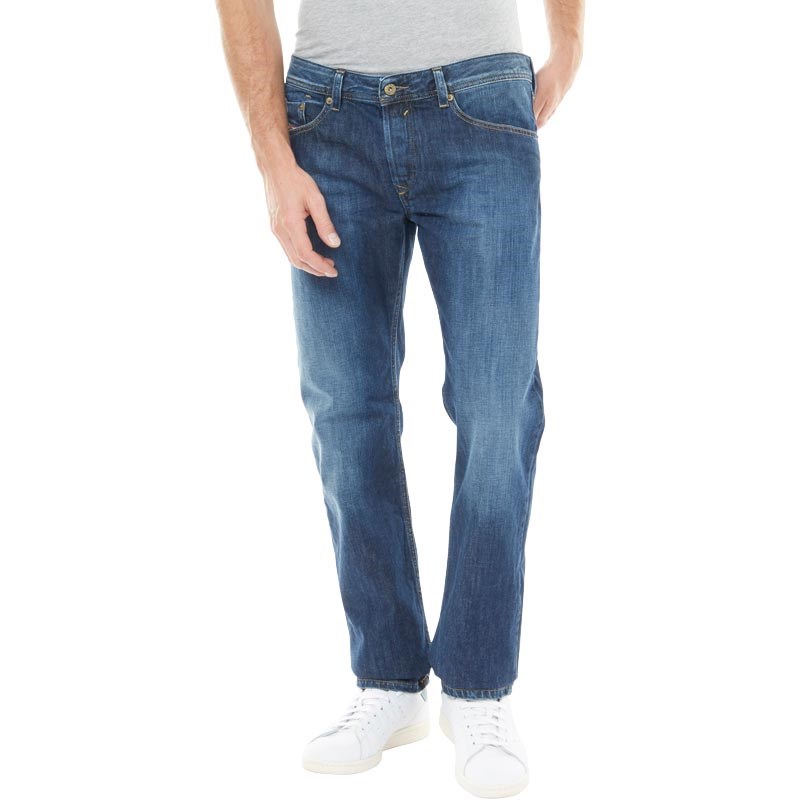 Herren Waykee 0855L Jeans mit geradem Bein Mittelblau Diesel Herren Waykee 0855L Jeans mit geradem Bein Mittelblau