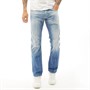 Diesel Jean Droit Safado R R818S Homme Bleu Délavé