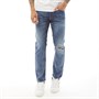 Diesel Heren Buster R4TX8 Slim Jeans Middelblauw