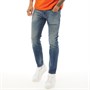 Diesel Herren Thommer 089AR Jeans in Slim Passform Blau