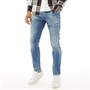 Diesel Herren Tepphar RQ48P Jeans in Slim Passform Hellblau