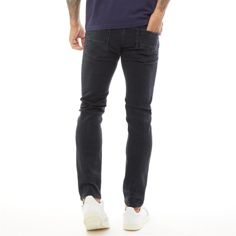 Buy Diesel Mens Thommer 084NK Slim Fit Jeans Black