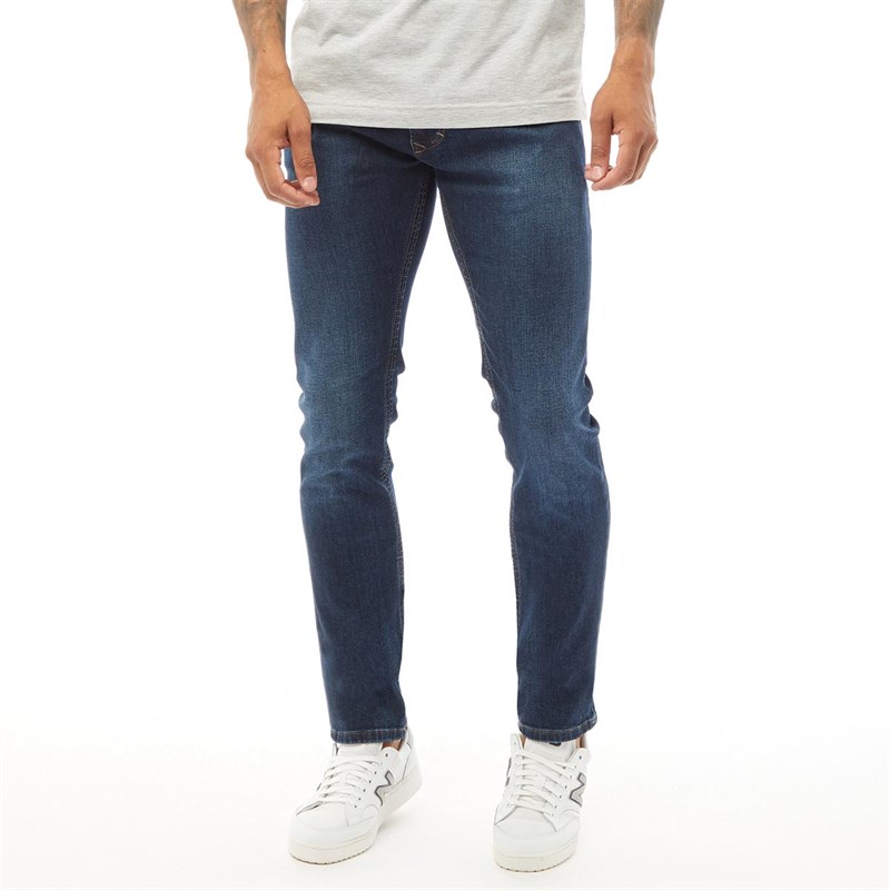 Diesel Jean Slim Thavar R814V Homme Bleu