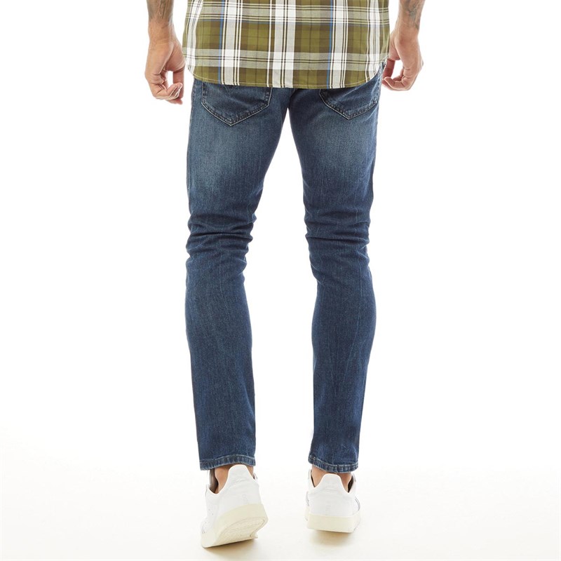 Buy Diesel Mens Tepphar R488C Slim Fit Jeans Blue