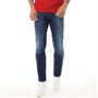 Diesel Heren Tepphar R86L0 Slim Jeans Blauw