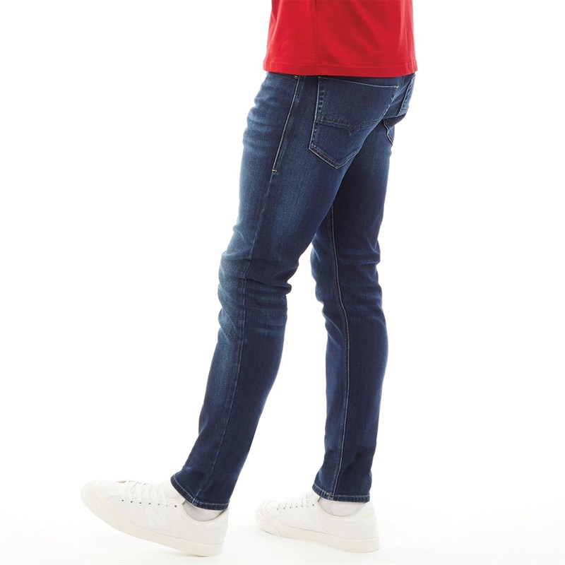 Diesel Heren Tepphar R86L0 Slim Jeans Blauw