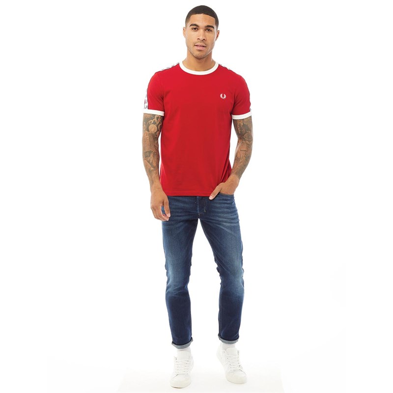 Diesel Heren Tepphar R86L0 Slim Jeans Blauw