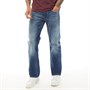 Diesel Męskie Larkee 008XR Proste Jeansy Niebieski