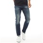 Diesel Jean Slim Buster 0853R Tapered Homme Bleu