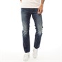 Diesel Herren Buster 0853R Tapered Fit Jeans in Slim Passform Blau