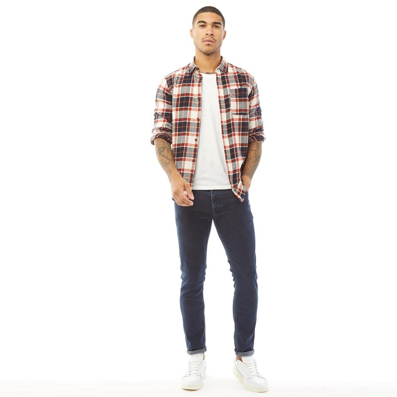 Diesel Jean Slim Sleenker 084YD Homme Bleu Foncé
