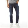 Diesel Heren D Bazer 083AT Taps Toelopende Jeans Blauw