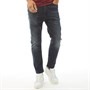 Diesel Herren D Vider 084AU Jeans mit zulaufendem Bein Dunkelindigo