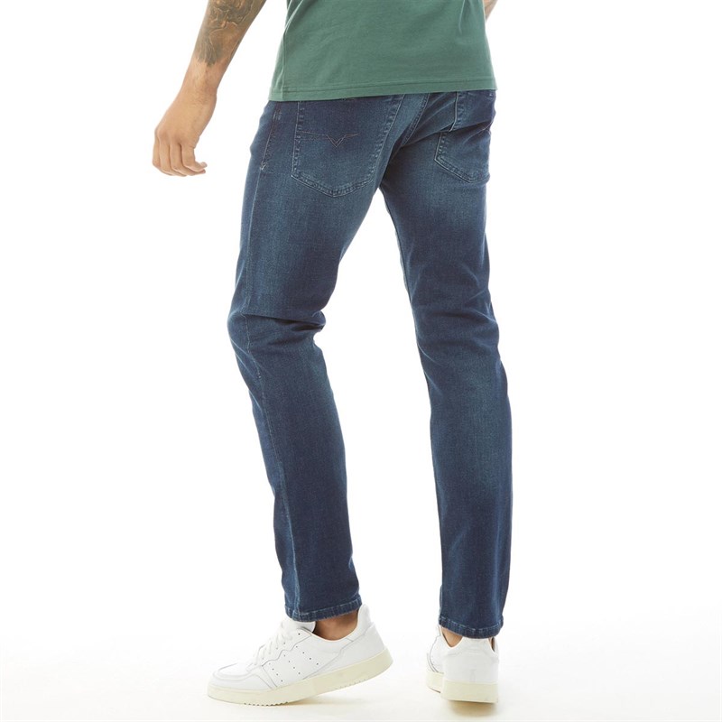Buy Diesel Mens Belther R RC58T Tapered Jeans Blue