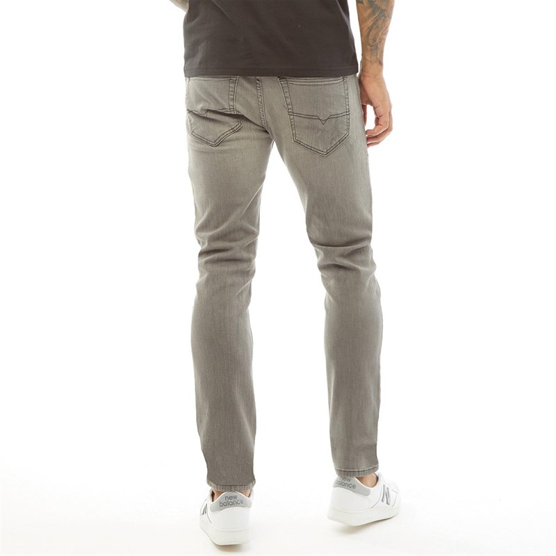 Buy Diesel Mens Thommer SPRC48H Slim Fit Jeans Grey