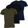 Diesel Herren Jake Drei Pack T-Shirt Navy