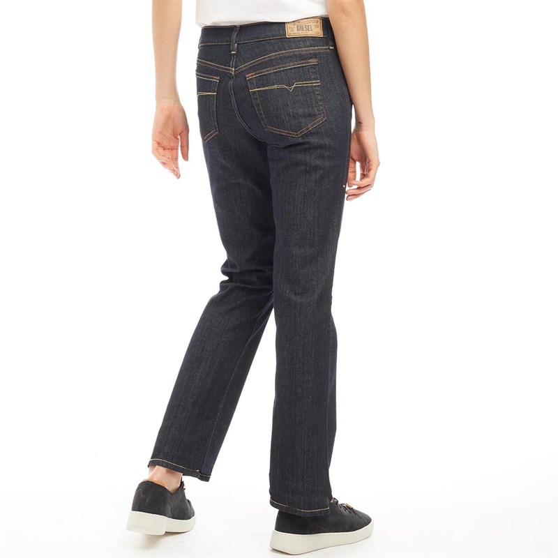 Diesel Dames BootzeeSt Bootcut Jeans Donkerblauw