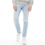 Diesel Męskie Sleenker Pantaloni 084QK Jeansy Skinny Lekki Stonewash