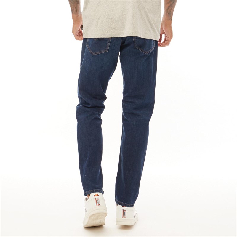 Diesel Jean Droit Larkee 084NR Homme Bleu Foncé