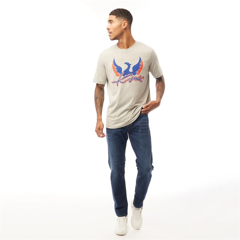 Diesel Jean Droit Larkee 084NR Homme Bleu Foncé