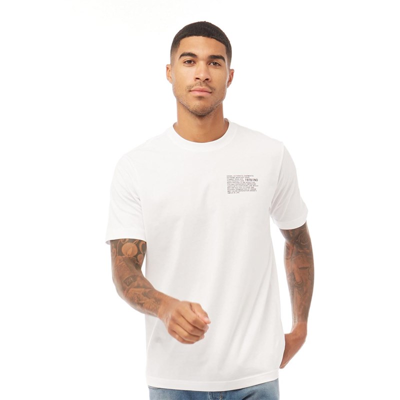 Buy Diesel Mens T-Just 0091A T-Shirt White