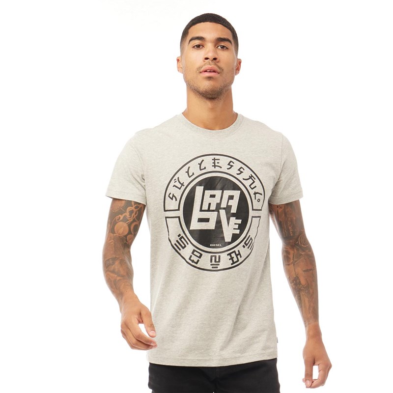 Buy Diesel Mens TDiego 0091A TShirt Grey