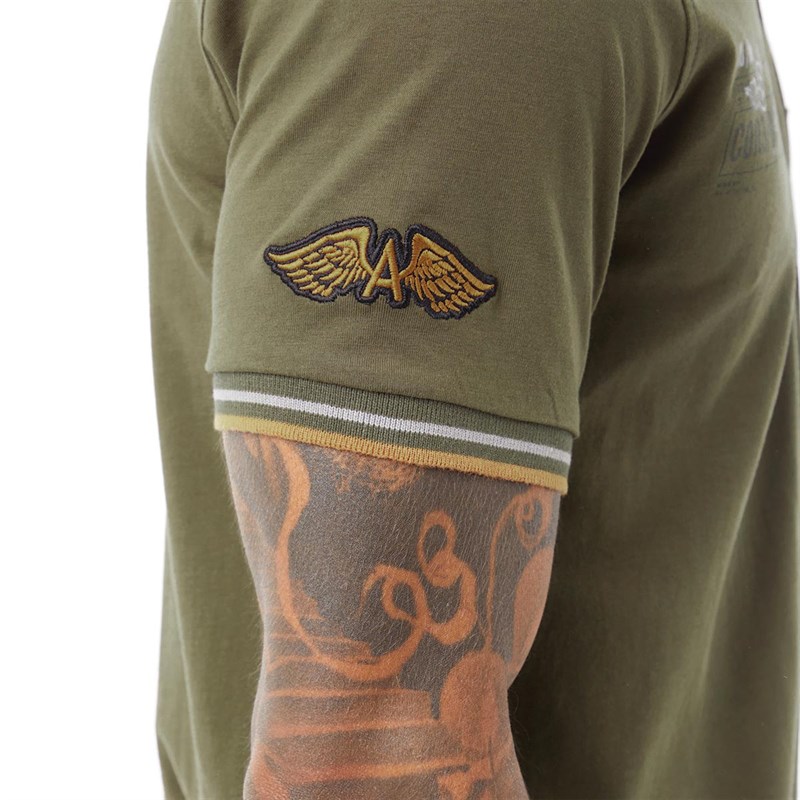 Dissident Mens Ambush Polo Khaki