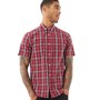 Dissident Mens Sierra Short Sleeve Shirt Scooter Red
