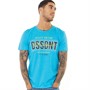 Dissident Mens Index T-Shirt Sea Blue