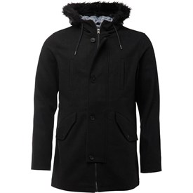 Dstruct Heren Gallo Parka Zwart dstruct kopen in de aanbieding