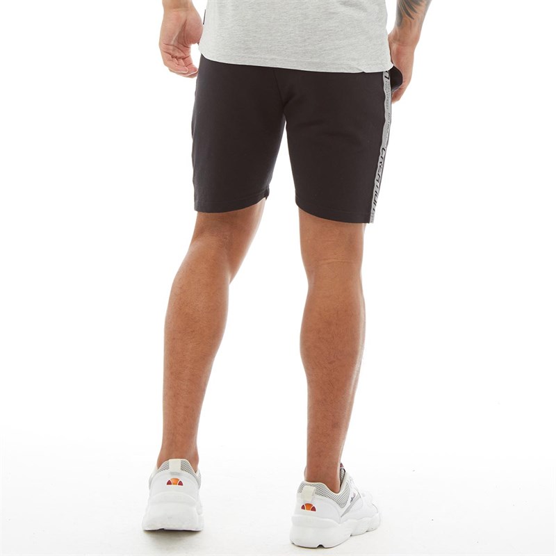 Dstruct Herren Jersey Shorts Schwarz