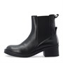 Ca'Shott Damen Casjosefine Chelsea Stiefel Leder Schwarz