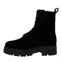 Ca'Shott Dames Casjida Kant Laarzen Black Suede