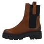 Ca'Shott Damen Casjida Chelsea Stiefel Öl Wildleder Coffee