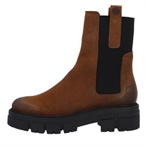 Ca'Shott Dames Casjida Chelsea Boots Olie Suède Coffee