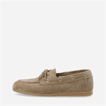 Ca'Shott Damen Cascille Wildleder Bootsschuhe Sand