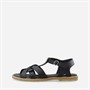 Ca'Shott Dame Casgitta Feminine Læder Sandaler Sort