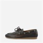 Ca'Shott Damen Cascille distressed Leder Bootsschuhe Brown Distressed