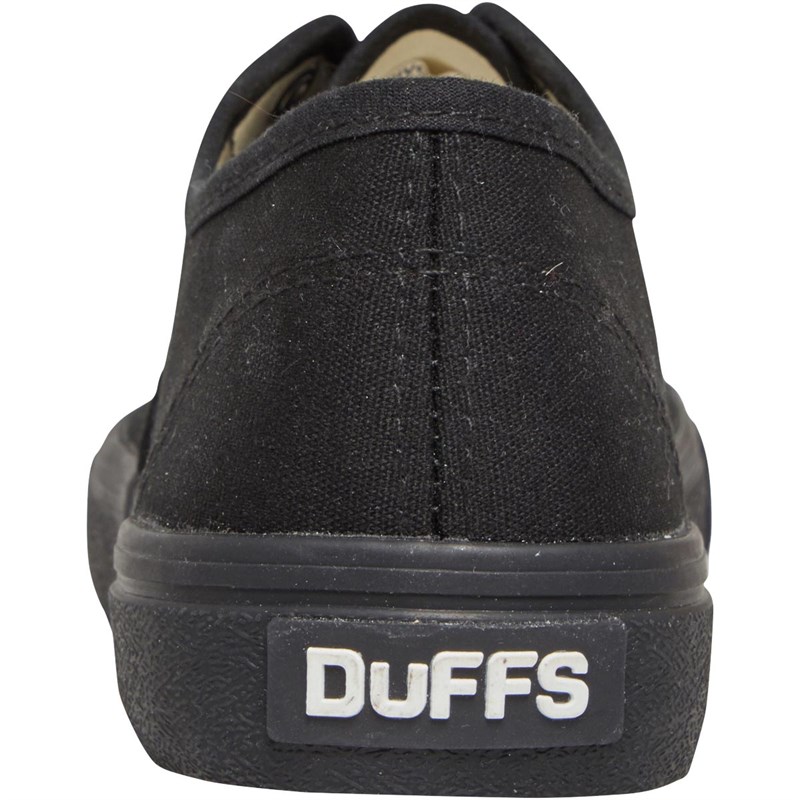 DuFFS Junior Boys Pivot 2 Canvas Shoes Black