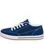 DuFFS Baskets Strombolie Suede Trainer Shoe Homme Bleu Ardoise