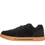 DuFFS Męskie KCK Suede Gum Soled Trainer Shoe Trampki Czarny