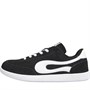DuFFS Baskets Oxford Suede Trainer Shoe Homme Noir