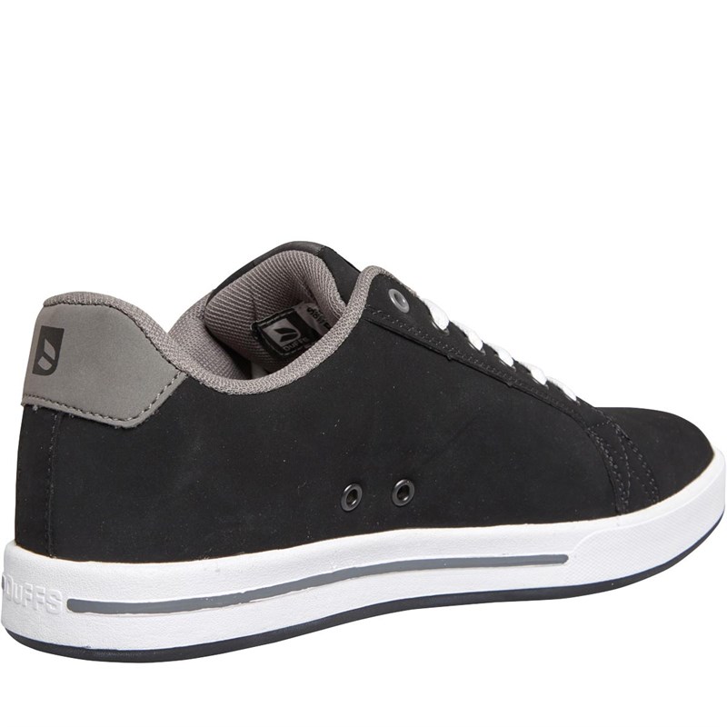 DuFFS Mens Spectrum Trainers Shoes Trainers Black/Grey