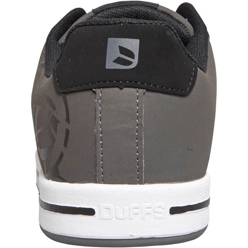 DuFFS Mens Spectrum Trainers Shoes Trainers Charcoal/Black