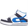 DuFFS Ariel Hi Trainers Shoes Trainers White/Navy/Royal