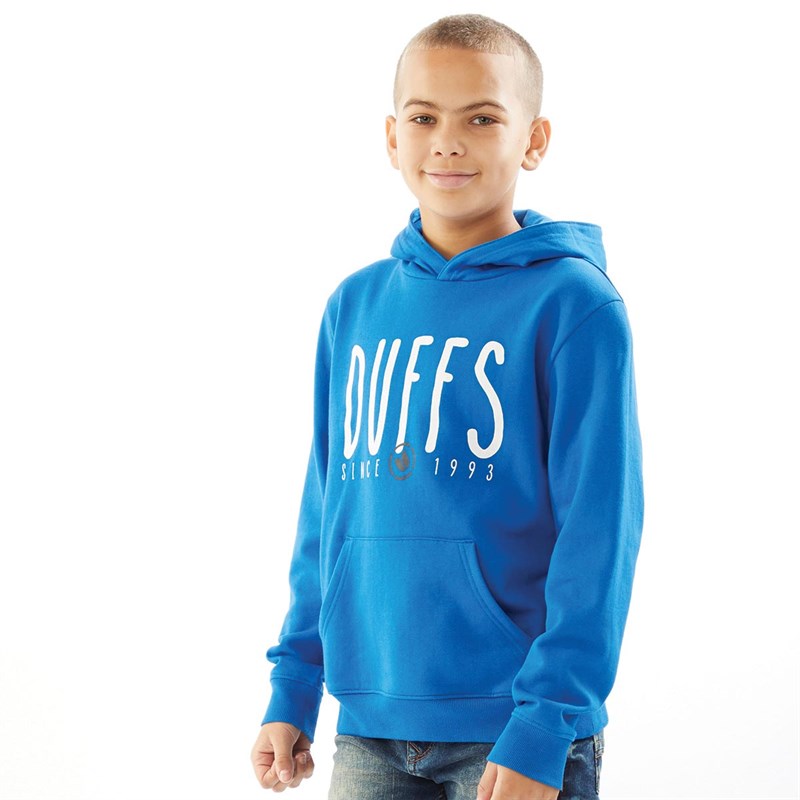 DuFFS Jungen Kapuzenpullover Blau