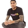 DuFFS T-Shirts DuFFs Gradient Print Homme Noir