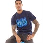 DuFFS Herre DuFFs Gradient Print T-shirts Marineblå
